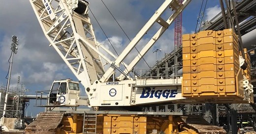 Liebherr LR 1750 Crawler Crane For Rent