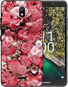 Printed Case for Nokia C100 N152dl Soft TPU Phone Cover (Nokia c100-695)