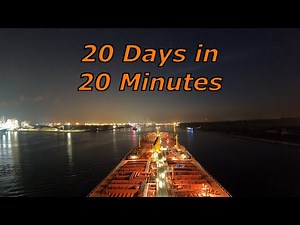 Short Sea Shipping Timelapse: 20 Days in 20 Minutes