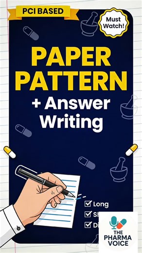 the Pharma voice on Instagram: "Pharmacy Exams | 1st Sem ✍️ How to write answers for marks 📄 Pages matter! 🎥 Full board class on YouTube 📌The Pharma Voice . #PharmacyStudents #BPharm1stYear #PharmacyExam #AnswerWriting #PCI PharmaVoice"