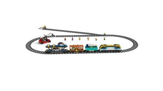 Watch LEGO City Freight Train 60336 Building Toy Set on Amazon Live
