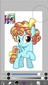Switching the colors of mlp background characters