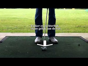 Balpositie bij golf - IJzers | Golfmeester
