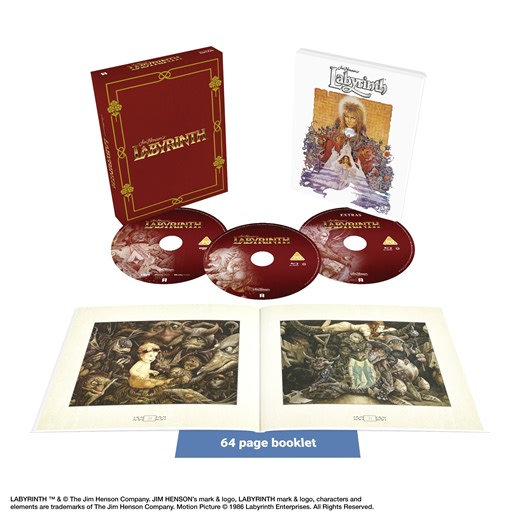 Labyrinth 4K Ultra HD Collector's Edition with SteelBook (Includes Blu-ray) | Zavvi UK