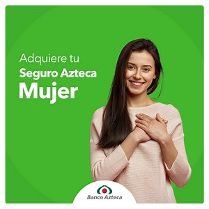 Contrata tu #Seguro Azteca Mujer por solo Q150 ✨ ¡Tu salud va primero! Conoce más información aquí: https://tinyurl.com/BAZseguros | Banco Azteca Guatemala