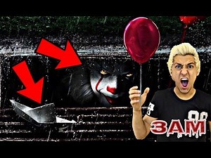 IT MOVIE PENNYWISE BROKE INTO MY HOUSE FROM THE SEWER AT 3AM!! *OMG SO SCARY*