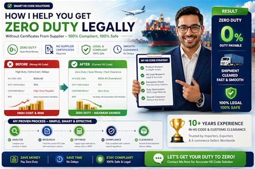 Oalkassem: I will provide accurate hs code classification for your products for $20 on fiverr.com