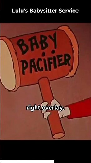 Lulu's Babysitter Service - 🎬 Little Lulu | Classic Cartoons, Vintage Animation