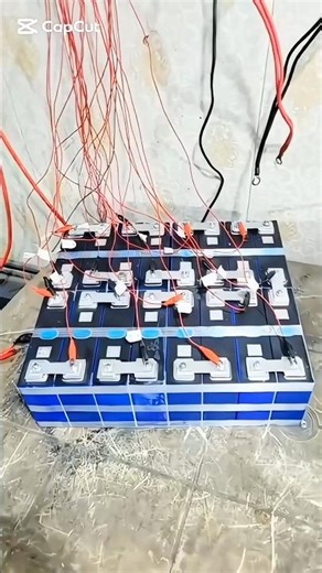 Lithium Battery Cell Balancing and Testing | 48V Solar Battery Pack DIY لیتیم بطری
