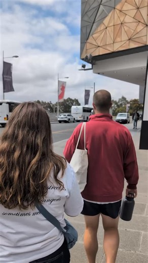 Being on stage and seeing my face on the big screen was a jump scare I was not prepared for. Thanks @australianopen for having me and @ash_mcgregor for the kindest words 🩵. My face will be on a couple more big screens in the next couple weeks - @waterfrontfest on the 7th of Feb and @stkildafestival on the 14th! Hopefully see you there ❤️ | Ruby Mae
