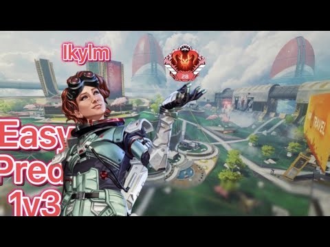 #1 CONSOLE PRED CLUTCHES INSANE 1V3 TO SECURE PRED (Apex legends)