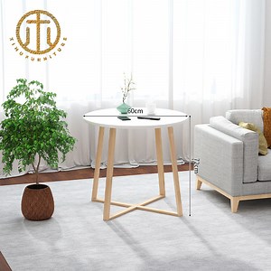 [Hot Item] Log Color Customizable Living Room Walnut Side Table