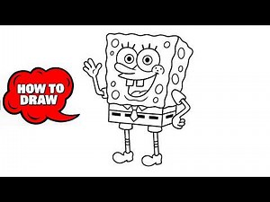 How To Draw Spongebob Drawing For Beginners