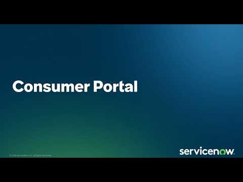 Consumer Portal - CSM B2C self-service portal
