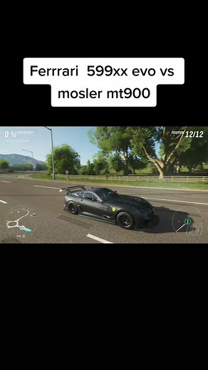 Ferrari 599XX Evo vs Mosler MT900