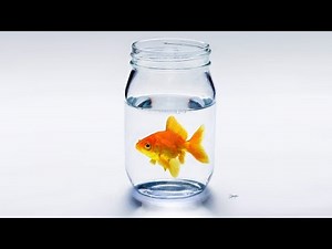 PROCREATE 4 GOLDFISH DRAWING - iPad Pro 12.9 drawing tutorial deutsch