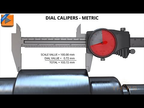 How to Use a Dial Caliper - Metric Measurements || Measurements: Measuring Processes Course Preview