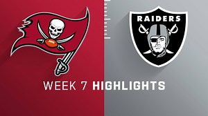 Buccaneers vs. Raiders highlights | Week 7