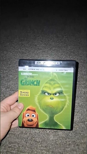 Dr Seuss The Grinch 2019 4K Blu-ray Overview #shorts #bluray