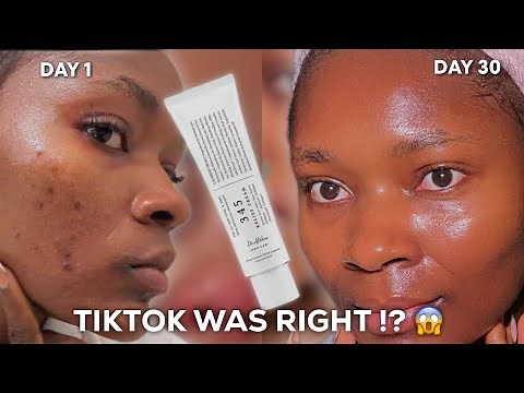 I TRIED THE VIRAL TIKTOK CREAM FOR 30 DAYS AND THIS HAPPENED TO MY SKIN …