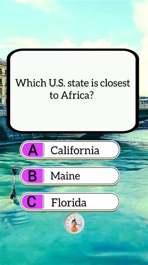 Closer than you think! Can you guess? 🧭🤔 #quiz #TriviaTime #braintest #fun #QuizTime #triviachallenge #trivia #BrainTeaser #fblifestyles | Think Bit