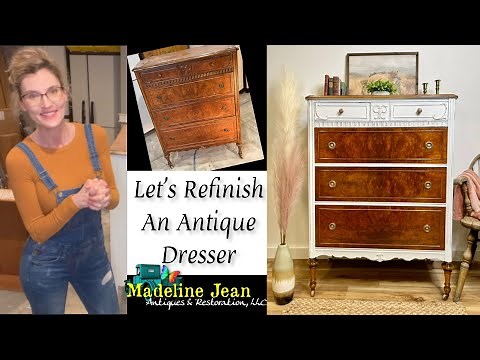 How To Refinish An Antique Dresser