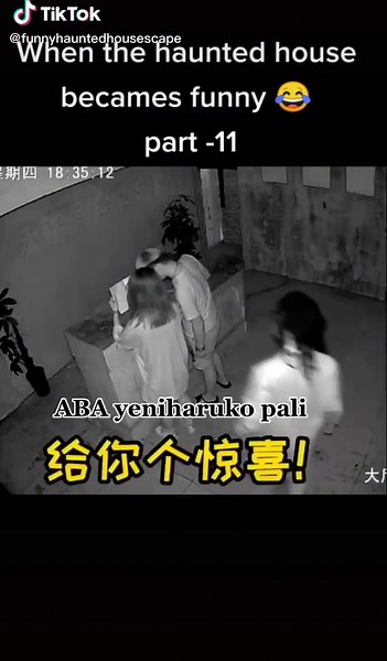 When the Haunted House Becomes Funny 😂