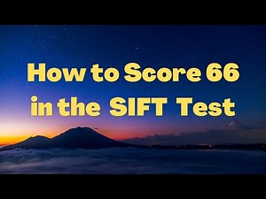 SIFT Test | Army Aviation Test 2022 | How to pass the SIFT Test #sifttest #howtopasssiftest