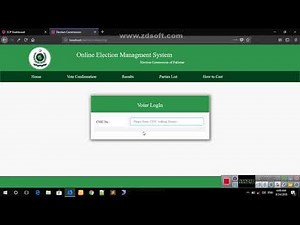 Complete Online Election / Voting Management System