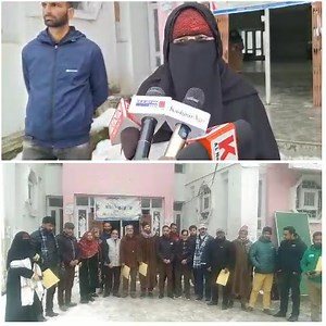 7K views · 181 reactions | International Mother Language day organised at Govt Degree college Handwara,Dr Shaida Shabnam briefs to media after program. | Kashmir Age | Facebook