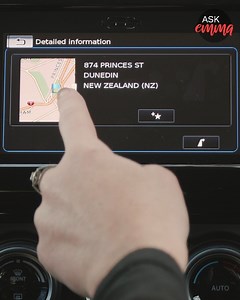 2.4K views · 15 reactions | Many of our Suzukis come equipped with a SatNav system. Emma runs us through the basics of entering your destination, saving locations as home or a favourite, and the layout of key information. #askEmma #satnav #garmin | Suzuki NZ | Facebook