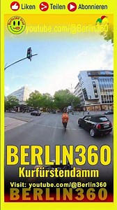 🤡🚨#Berlin360 #Kurfürstendamm #Kudamm #BerlinCyclist #360Video #VisitBerlin #BerlinAcrossAndAcross