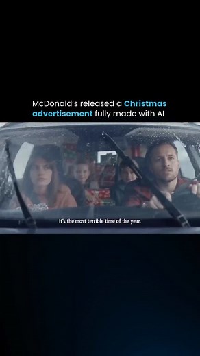 Blue Viper on Instagram: "McDonald’s has released an AI-generated Christmas ad The studio behind it says they ‘hardly slept’ for several weeks while writing AI prompts and refining the shots. They said “AI didn’t make this film. We did.” McDonald’s Netherlands collaborated with TBWA and The Sweetshop to create a Christmas ad that looks like a full live-action film, but it’s 100% AI. 7 weeks, 10 specialists, and 1000s of prompts later, the directors shaped the shots, timing, mood, and comedy just