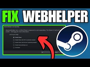 How To Fix Steam Webhelper Not Responding on Windows 11