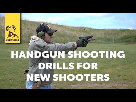 Quick Tip: Handgun Shooting Drill for New Shooters