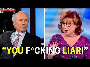 Clint Eastwood DESTROYS Joy Behar LIVE—The Interview That Left The View in Total Silence