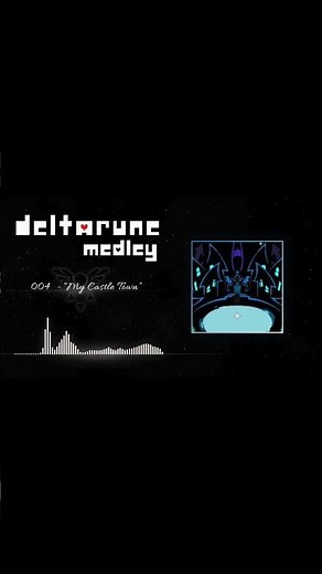 Deltarune music hits different on strings 🎻✨ #deltarune #deltarunechapter3 #mycastletown