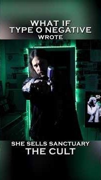 If Type O Negative wrote She Sells Sanctuary #shorts