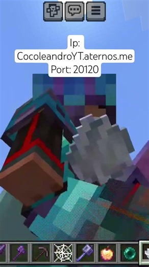 here's the IP and port of the new smp I'm making #smp #minecraft