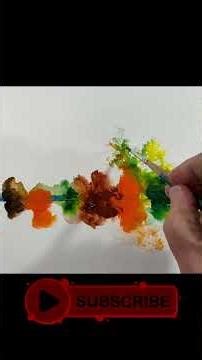 Painting Calm, Soothing, Abstract Watercolor Art