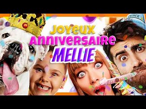 🎂 Happy Birthday Mellie 🎵 Hilarious video to give as a gift! 🤣