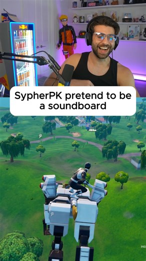Trolled my teammate as a “soundboard” 💀 #fortnite #sypherpk #soundboard #prank | SypherPK