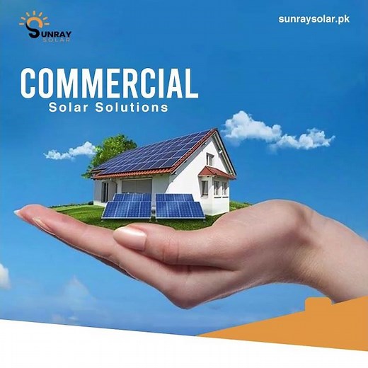 Commercial Solar Solutions | SunRaySolar.PK