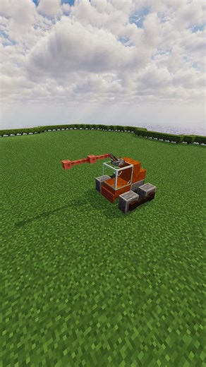 Mini Excavator Build in Minecraft – Tiny But Epic!
