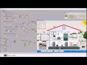 Virtuelles Anlagenmodell "Smart Home" für Siemens LOGO!