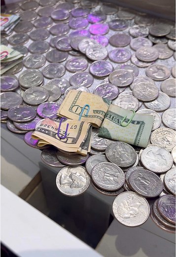 Day 44 Coin Pusher Money Challenge at the Arcade