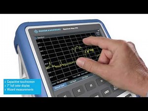 R&S Spectrum Rider FPH Handheld Spectrum Analyzer