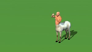3d Rendering Animation Of Male Centaur Half Stock Footage SBV-307659615 - Storyblocks