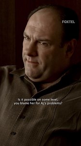 Another intense session between Tony Soprano and Jennifer Melfi 👀 #TheSopranos, Watch On Demand on #Foxtel #Sopranos #TonySoprano #JenniferMelfi #JamesGandolfini #LorraineBracco | Foxtel