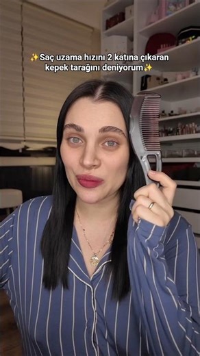 I'm trying out a dandruff comb that doubles hair growth rate ✨ #shorts